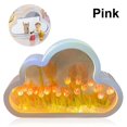 thumbnail image 1 of INS Estilo Dormitorio Tulipán Lámpara Nube Luz De Noche Con Espejo Mesita Atmósfera Foto props Regalos De Cumpleaños, 1 of 4