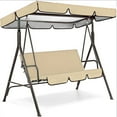 thumbnail image 6 of Wovilon Swing Waterproof Cover Swing Canopy Cover And Garden Chair Outdoor Sunscreen, 6 of 8