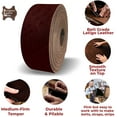 thumbnail image 3 of ELW 9-10 oz. 3.6-4mm Chestnut Straps, Belts, Strips 3.5"x72" 8.9x283cm - Belt Grade Latigo Leather for Cowhide Heavy DIY Craft - Pet Collars, Blanks, Accessory, Jewelry, Key Chains, 3 of 9