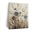 thumbnail image 4 of 2D Flat, One Piece of Canvas Art Featuring a Wooden Frame, Depicting a Wildflower . This Print Showcases Floral Designs Suitable for a Country Cottage Aesthetic, 4 of 8