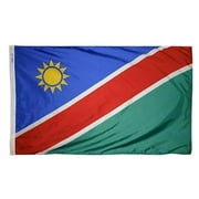 Annin Flagmakers 221440 2 ft. X 3 ft. Nyl-Glo Namibia Flag