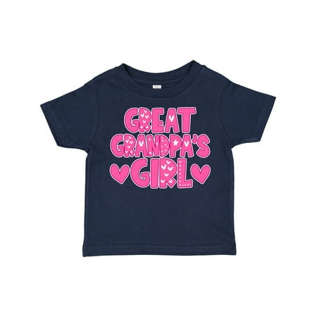 

Inktastic Great Grandpa s Girl Granddaughter Gift Gift Toddler Toddler Girl T-Shirt