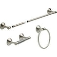 Better Homes & Gardens Bathroom Towel Holder, Plated Nickel