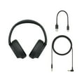 Sony WHCH720N Wireless Over the Ear Noise Canceling Headphones (Black) Bundle