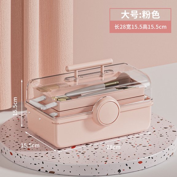 Large Capacity Family Medicine Organizer Box Portable First Aid Kit Medicine Storage Boxes Organizers Plastic Organizing Home