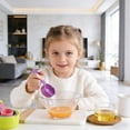 thumbnail image 5 of 19-Piece All Ages Baking Set, Child-Friendly Tools With Food-Grade Silicone Mat, Wood Rolling Pin, Measuring Spoons/Cups, Whisk, Spatulas For Young Bakers, 5 of 6