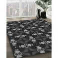 thumbnail image 2 of Ahgly Company Indoor Square Patterned Smokey Gray Area Rugs, 8' Square, 2 of 6
