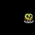 thumbnail image 2 of Men's Snow White and the Seven Dwarfs Small Poison Apple Skull Logo Badge Graphic T-Shirt, 2 of 5