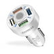 thumbnail image 5 of Tholdsy de coche de plástico portátil extraíble 12-24V 4 puertos USB antideslizante carga rápida elegante teléfono móvil Type2 NO2, 5 of 6