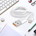 thumbnail image 3 of Data Cable  Anti-winding Overvoltage Protection High Toughness Flexible Fast Charging 100cm Type-C USB Mobile Phone Charging Cord Cellphone Accessories, 3 of 10