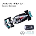 thumbnail image 1 of Bburago-Coche de aleación fundido a presión, modelo de coche de la última F1 2022, F1-75 Scuderia Ferrari, 16 #, Leclerc 55 # Sainz, colección de juguetes, regalo, 1:43 Fivean unisex, 1 of 2