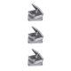 thumbnail image 4 of Kearding Caja de lata de Metal elegante, contenedor de almacenamiento de pertenencias, caja de almacenamiento portátil bien organizada, 2 uds. Type1 NO1, 4 of 6
