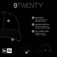 thumbnail image 6 of Women's-New Era  Royal Kansas City Royals Preppy Team 9TWENTY Adjustable Hat, 6 of 6