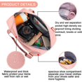 thumbnail image 5 of sac De Voyage 35l Weekend Sac Bandoulire, Sac De Sport Spar Sec Et Humide Sac De Course Impermable Pour Femme Homme Sport Gym Weekender Sac Fourr, 5 of 5