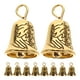 thumbnail image 1 of 10pcs mini jingle bell bank bells estilo vintage campanas doradas joyas fabricantes amuletos de viento adornos de árbol de manualidades de campana decorativa de campana decorativa, 1 of 4