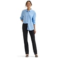 thumbnail image 2 of Lee® Women's Comfort Waist Woven Straight Leg Pants, 2 of 7