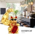 thumbnail image 2 of Strong Lucky Cat Figurine Grand Se Levant Accueillant Chat Feng Chanceuse Droite, 2 of 11