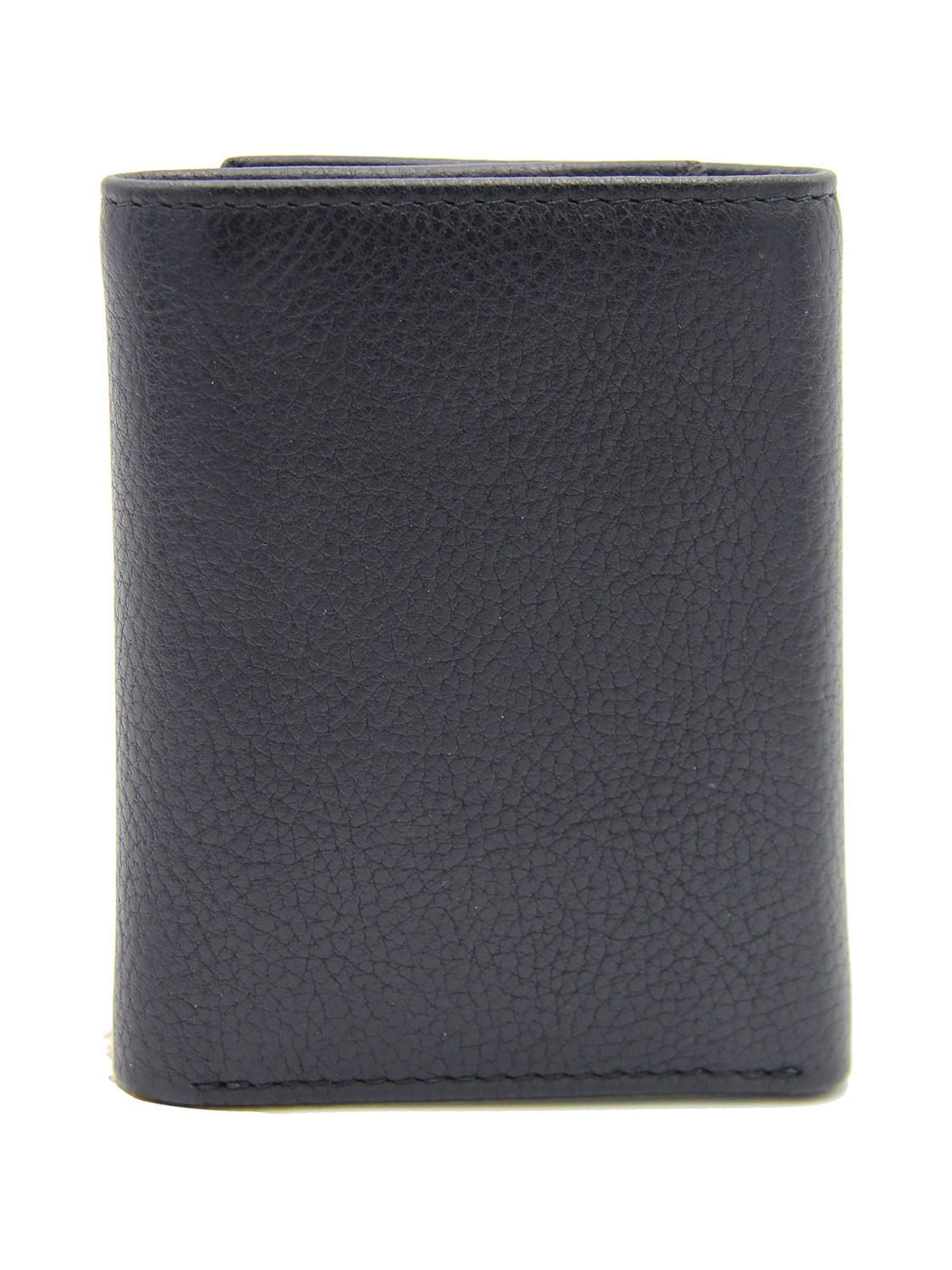 George Men's Milled Zip Around Wallet With Extra Pocket