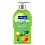Softsoap Antibacterial Liquid Hand Soap, Sparkling Pear Scent Hand Soap, 11.25 oz Bottle