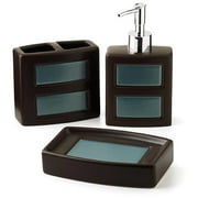 Hometrends Gridlock 3 Piece Bath Accesso