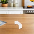 thumbnail image 3 of WEUVEB 3Pcs White Acrylic Displaying Shelf for Decorative Display in Hotel Office and Kitchen, 3 of 8