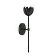 thumbnail image 3 of Trade Winds Primrose 1-Light LED Wall Sconce in Matte Black, 3 of 6