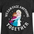 thumbnail image 3 of Frozen - We Can Face Anything - Toddler And Youth Girls Short Sleeve Graphic T-Shirt, 3 of 5