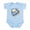 Sky Blue, variant on CafePress - My 1St Hanukkah Infant Bodysuit - Baby Light Bodysuit, Size Newborn - 24 Months
