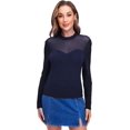 thumbnail image 1 of Women's Cute Colorblock Short Sleeve Crewneck Tops Striped Tee T Shirts Azul Marino Sólido M Azul Marino Sólido M Xishao ropa, 1 of 2