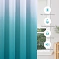 thumbnail image 3 of Alishomtll Teal Blackout Curtains Grommet Room Darkening Window Drapes for Living Room Bedroom ,2 Panels of 52" W x 63" L, 3 of 9