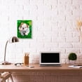 thumbnail image 3 of Stupell Industries English Bulldog Puppy Dog Pet Animal Watercolor Painting Wall Plaque Art by George Dyachenko, 3 of 3