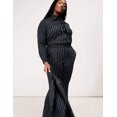 thumbnail image 4 of Mrs Momma Bear Long-Sleeve Oxford Athleisure Black, Striped Night Top (Women's), 4 of 11