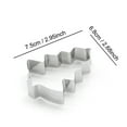 thumbnail image 2 of 3D DIY Piece 9 Baking Molds Molds Tools Christmas Cookie Cake Kitchen，Dining Bar, 2 of 7