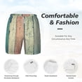 thumbnail image 5 of Gaeub Hardwood Mens Swim Trunks Stretch Beach Shorts Quick Dry for Men Swim Shorts Swimwear with Pockets- Medium, 5 of 9