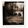 thumbnail image 2 of Historic Framed Print, Antietam Maryland. Eastern view of bridge, 17-7/8" x 21-7/8", 2 of 9