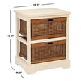 thumbnail image 5 of Safavieh Saule 2 Tiroirs Armoire de Rangement en Blanc, 5 of 5
