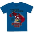 thumbnail image 6 of Transformers Optimus Prime and Bumblebee Boys 3 Pack Short Sleeve T-Shirts Tees for Little Kids, 6 of 7
