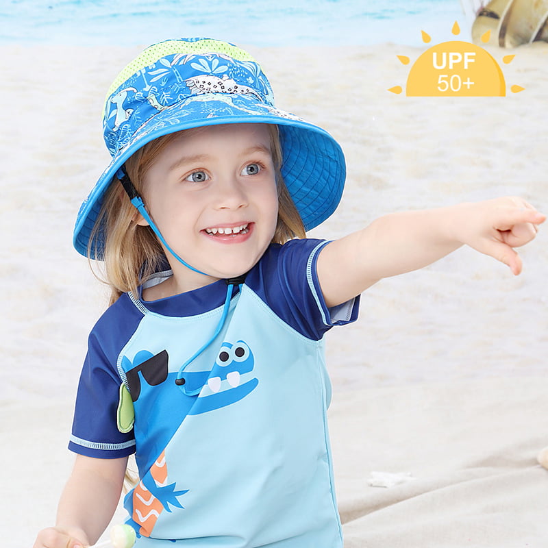 Baby Sun Hat Beach Hats Swim Summer Toddler Neck Face Flap Cover Kids Caps UV