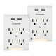 thumbnail image 1 of Extensor DEWENWILS de 4 salidas con enchufe múltiple, 2 USB 3.1 A 1080J, 1 of 7