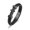 Black&18cm, variant on Cremation Jewelry Cross Urn Bracelet for Ashes for Women Men Keepsake Memorial Cuff Bangle Braided Wristband Bracelet