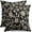 Black Cream Vintage Floral, variant on Dark Brown Floral Block Print Pillow Covers 20x20 Set of 2 Rustic Old Style Modern Vintage Flower Pattern Cream Decorative Throw Pillow Cases Outdoor Farmhouse Decoration for Sofa Couch Bed