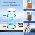 thumbnail image 5 of 2-in-1 Entronix Bundle for iPhone 11, Magnetic Clear Case 1 Screen Protector, Black, 5 of 8