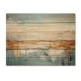 thumbnail image 3 of Designart "Coastal Beach Sand II" Modern Print on Natural Pine Wood, 3 of 5