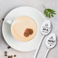 thumbnail image 4 of 2Pcs Grandma and Grandpa Gift Coffee Spoon Engraving Spoon Personalized Best Grandma Grandpa in the World Stainless Steel Coffee Spoon for Birthday, 4 of 7