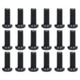 thumbnail image 4 of Pan Machine Screws Pan Machine  Fastener Din 7985 50pcs DIN 7985 Steel Pan Head Machine Screw Fully Threaded Black Zinc Plated  Fastener, 4 of 8