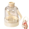 thumbnail image 1 of Portable Ice Maker Kettle & Tray with Handle, Dundun Quick Release Press Ice Cube Mold for Camping Travel Office, Spill-Proof Design, 32 Cubes, 1 of 8
