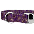 thumbnail image 7 of Country Brook Petz® Premium Purple Paisley Dog Collar and Leash, Large, 7 of 7
