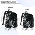 thumbnail image 2 of Disketp New York City1 print Canvas Backpack Lightweight Travel Daypack Student Rucksack Laptop Backpack-Medium, 2 of 5