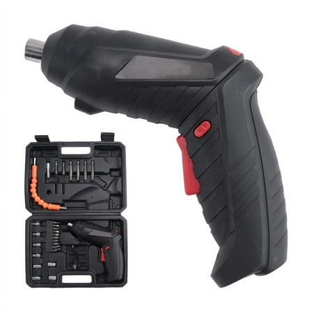 Rechargeable Mini Electric Screwdriver 90°-180°Rotating Handle LED Wireless Screwdriver Drill Electric Screw Driver