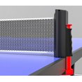 thumbnail image 2 of Black Red Ping Pong Net,Retractable Table Tennis Net/Replacement Set,Adjustable Net,Portable Travel Net,Indoor & Outdoor Accessories, 2 of 5
